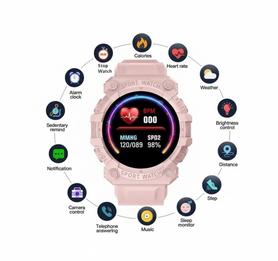 Reloj SmartWatch FD68