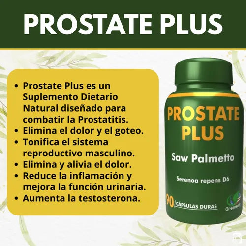 Prostate plus SAW PALMETO combo x 3 und