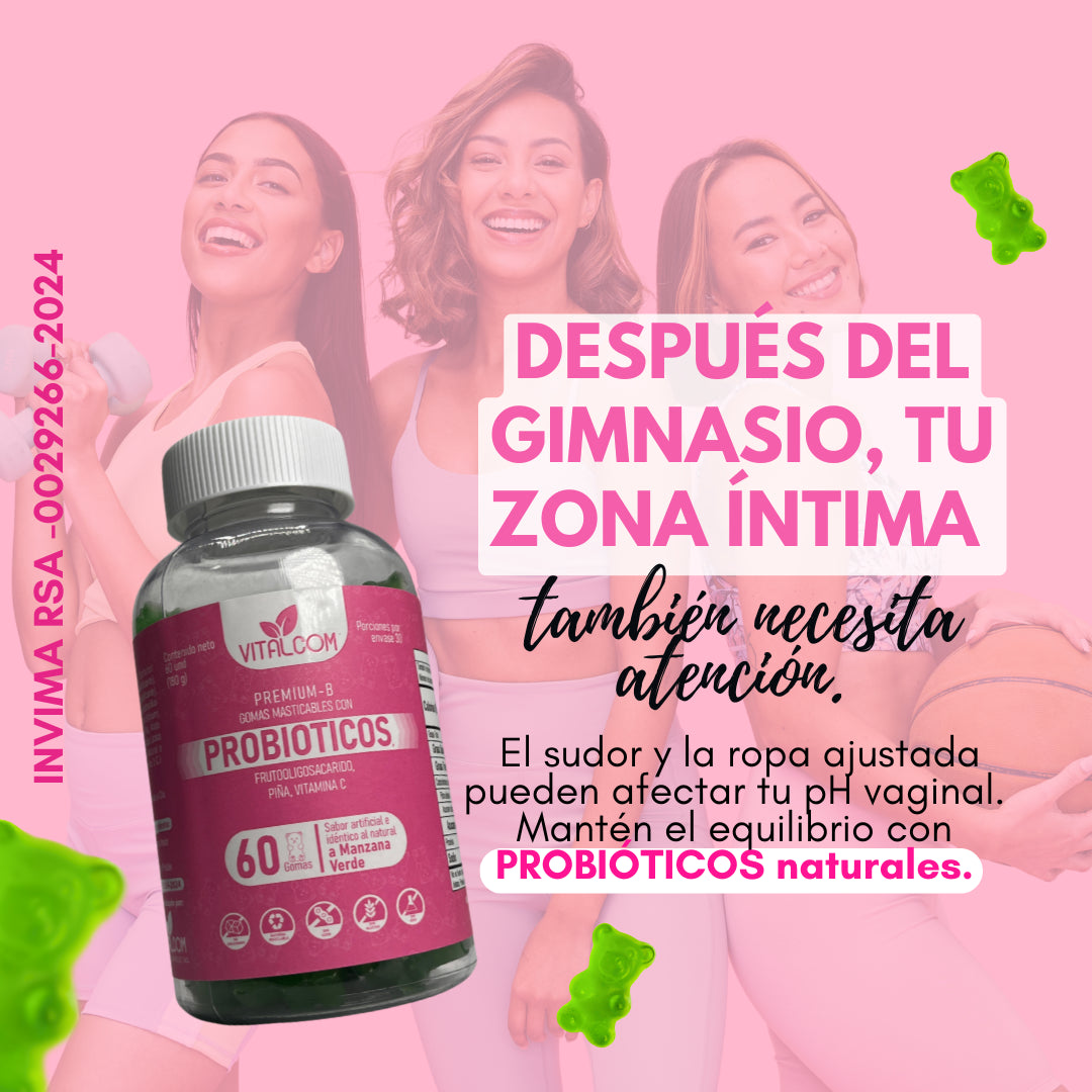 Gomas Probióticos VITALCOM X 60