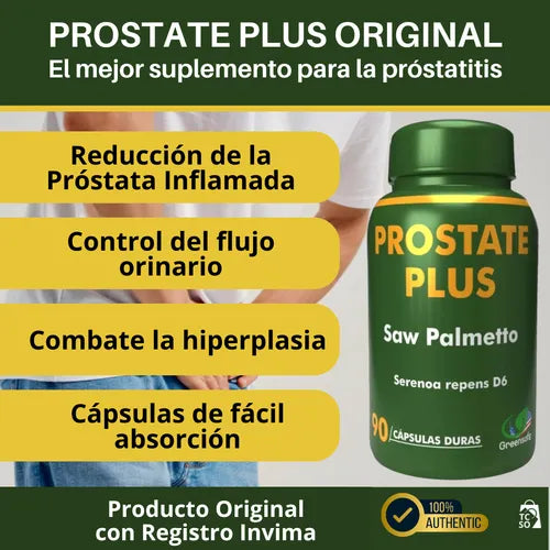 Prostate plus SAW PALMETO combo x 3 und