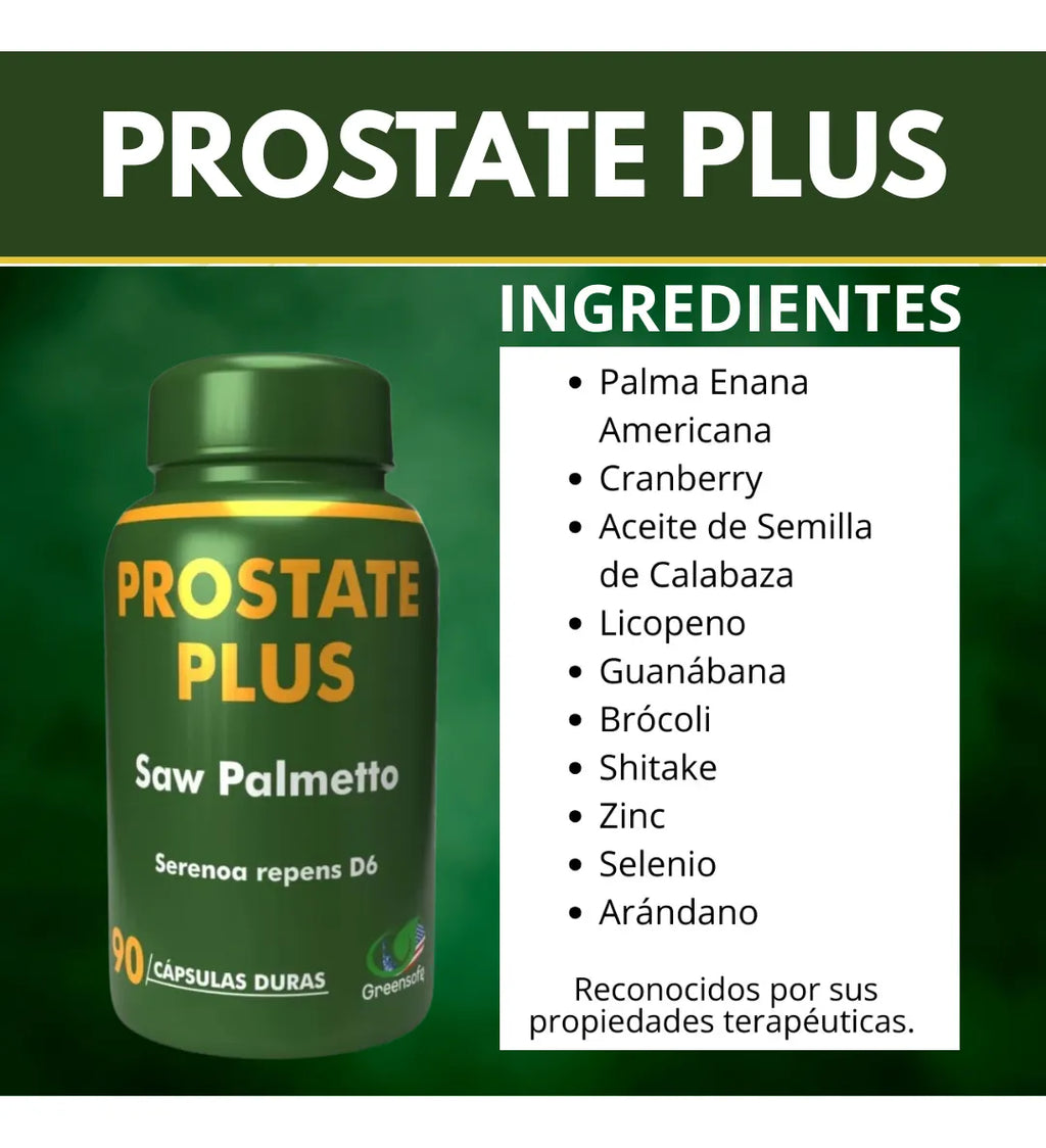 Prostate plus SAW PALMETO combo x 3 und
