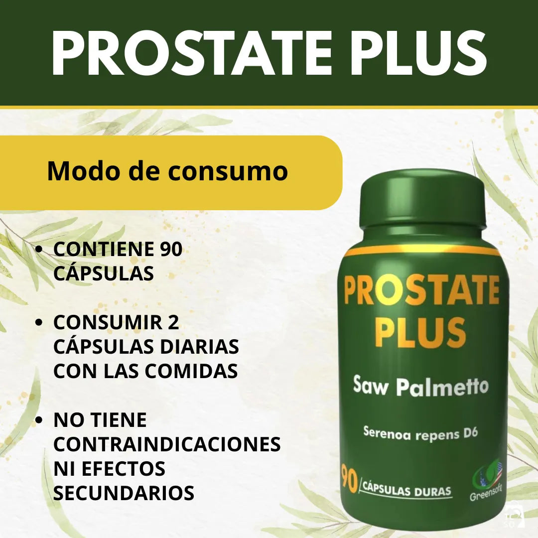 Prostate plus SAW PALMETO combo x 3 und